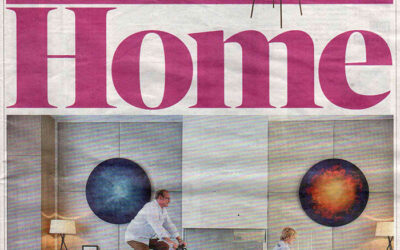 Ali Robinson’s furniture collection, Kynance featured in The Sunday Times Home