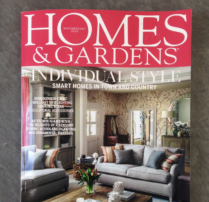 Designer Profile article on Ali Robinson in the Homes & Garden magazine