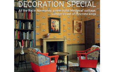 Designer Profile article on Ali Robinson in The World of Interior magazine